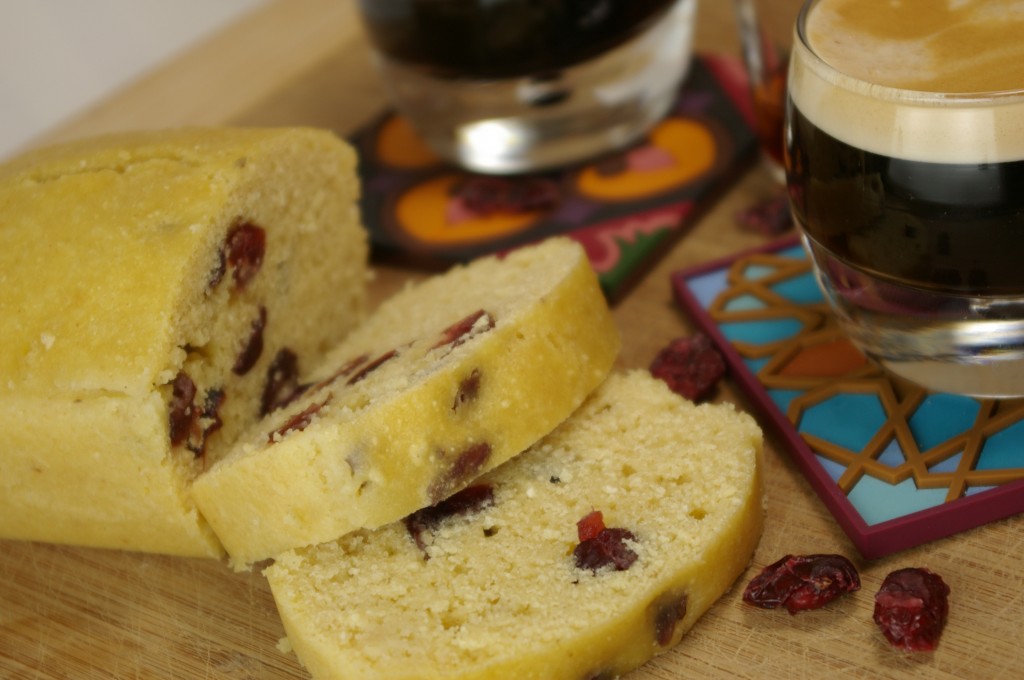 Gâteau vapeur aux deux farines toastées